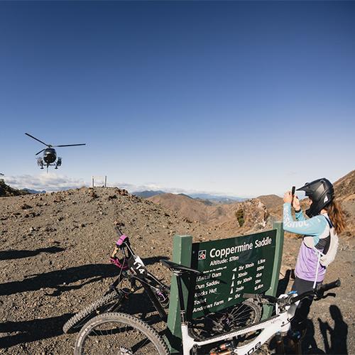 Heli bike photo